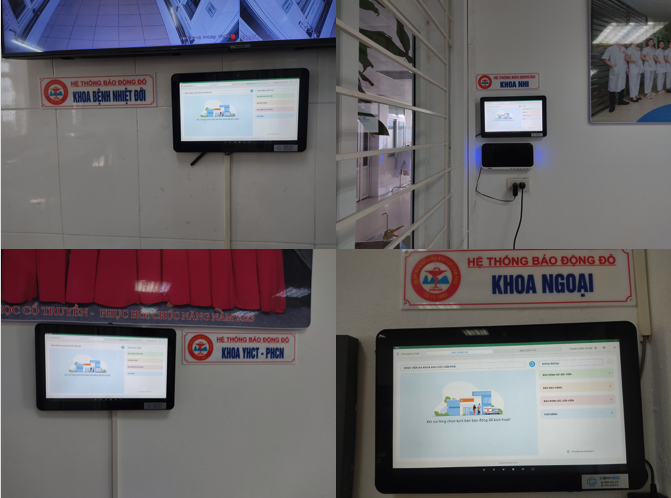 triển khai báo động đỏ nội viện