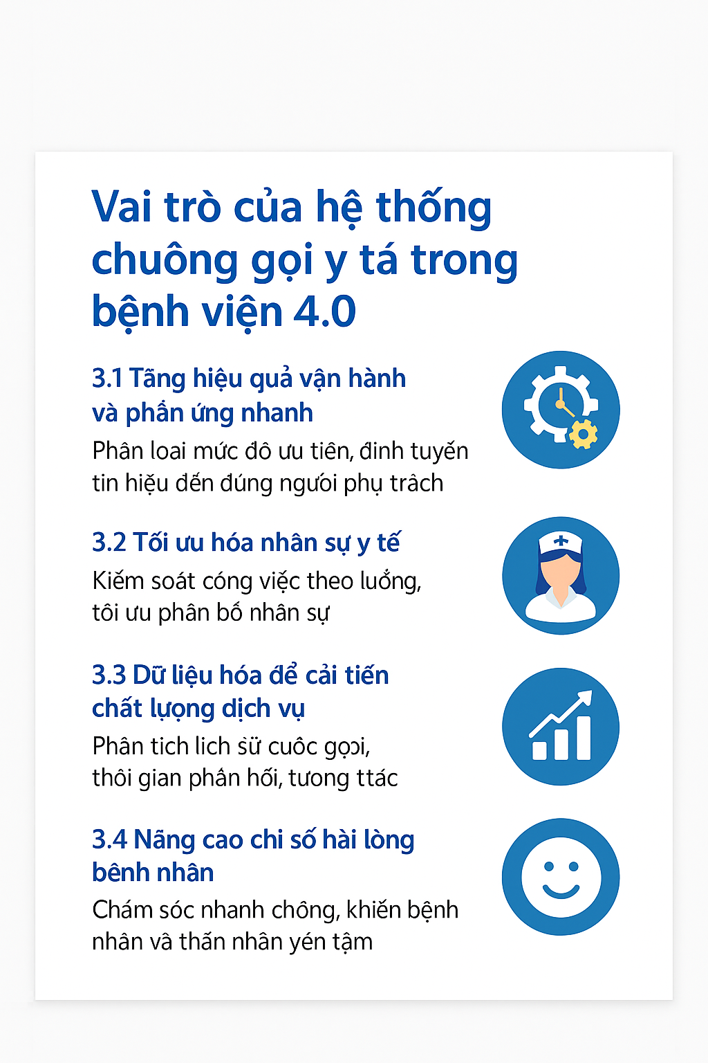 vai trò chuông gọi y tá